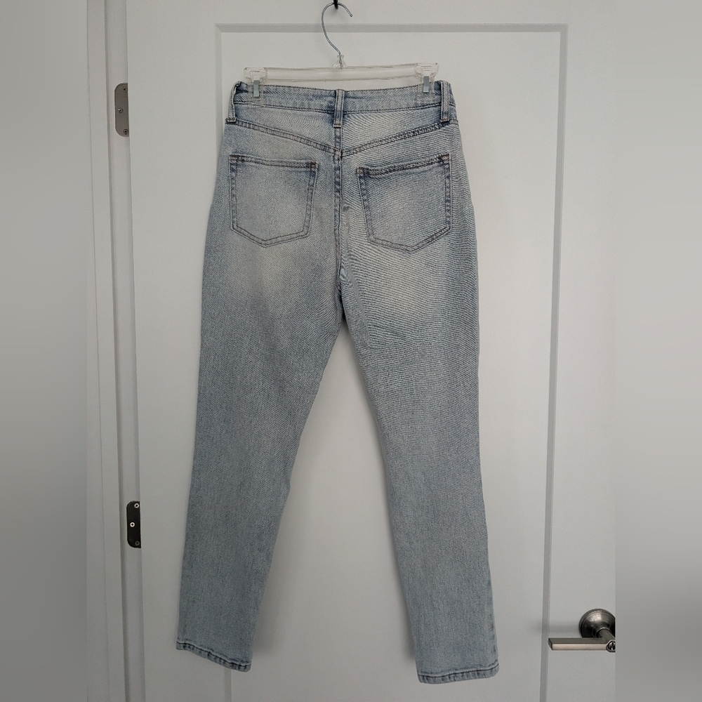 No Boundaries, Distressed Light Blue Jeans, Juniors size 3 - Picture 4 of 5